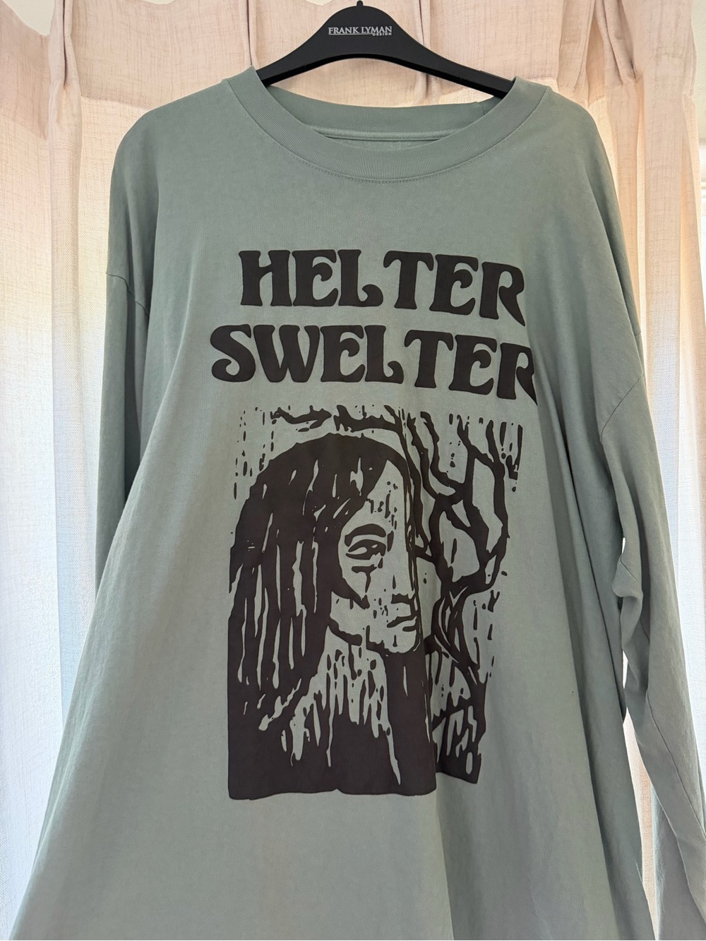 Oversized “Helter Swelter” Dreamers Club Graphic Long Sleeve Tee